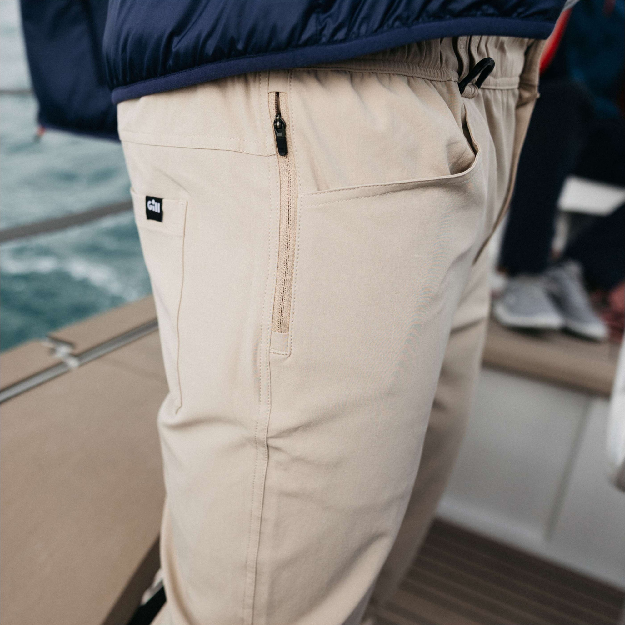 2026 Gill Da Uomo Pantaloni Breakwater Lite 6000 - Khaki